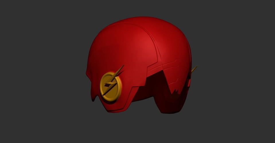 ​Flash Helmet SS5  3D Print 218924