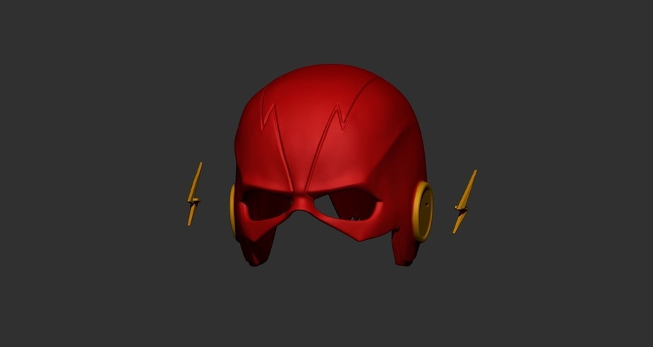 ​Flash Helmet SS5  3D Print 218926