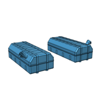 Cross RC HC4 / HC6 Fuel Tank battery holder (saddle-pack 2x 1S) - Thumbnail 2