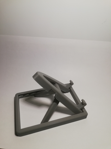 Collapsable/Adjustable Phone Stand (print in place) 3D Print 219078