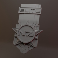 Small N7 Badge Mass Effect 3D Printing 219134