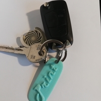 Small Keychain (Print) 3D Printing 219147
