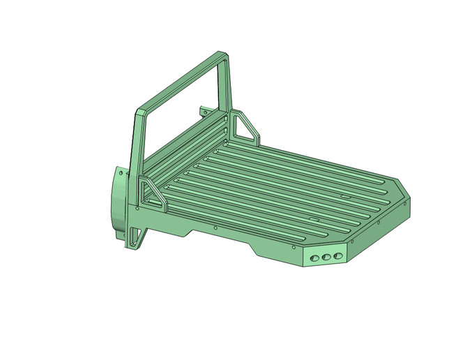Mojave Hilux flatbed Body Trailfinder 2 TF2 RC4WD Scaler Crawler