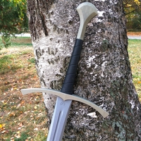 Small Medieval bastard sword | 135 cm | carbon reinforcement ready 3D Printing 219223