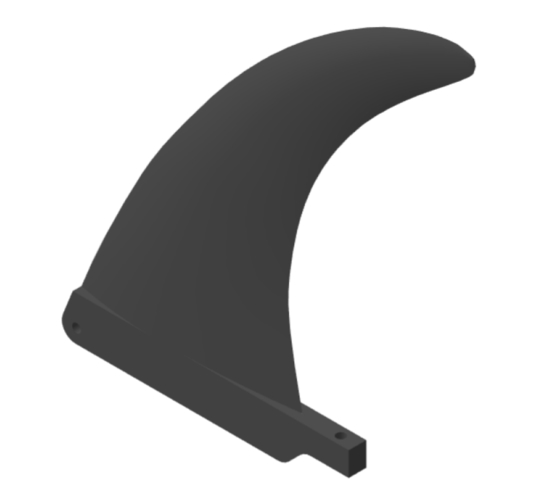 Surfboard 8,5 fin 3D Print 219300