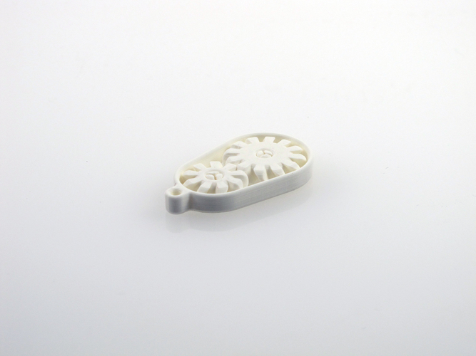 Gear Keychain 3D Print 219377