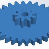 Small Pack-40-Gears 3D Printing 219402