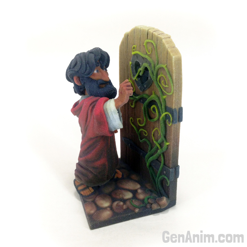 Jesus at Heart's Door (Desk and Ornament versions)