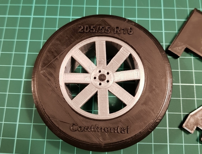 Phone holder-wheel 3D Print 219469