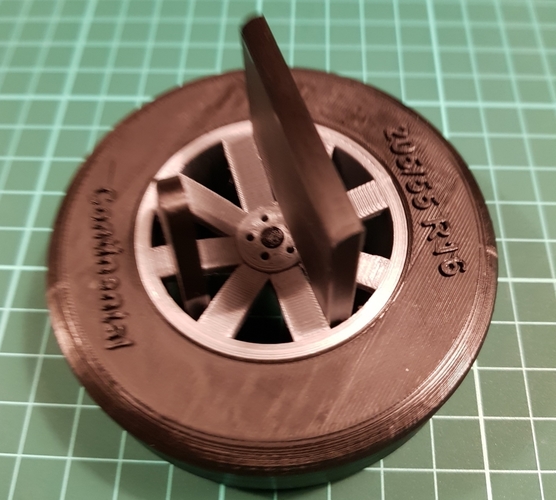 Phone holder-wheel 3D Print 219471