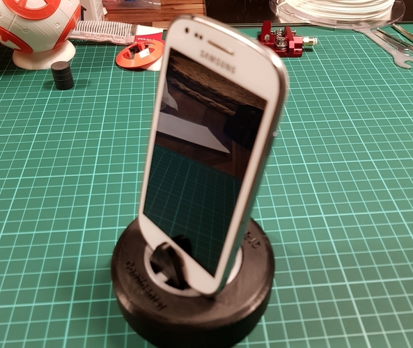 Phone holder-wheel 3D Print 219472