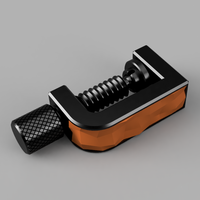Clamp with low-poly inlay \ dual extruder - Thumbnail 3