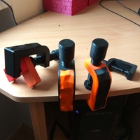 Clamp with low-poly inlay \ dual extruder - Thumbnail 5
