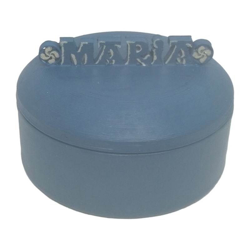 MARIA 3D jewerly box with lauburus