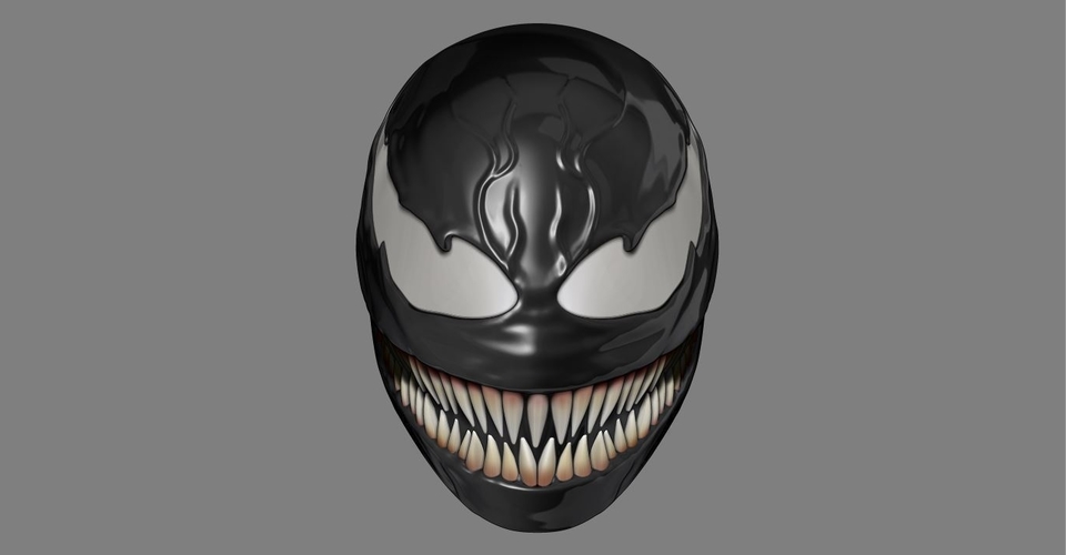 Venom Mask - Helmet for Cosplay  3D Print 219693