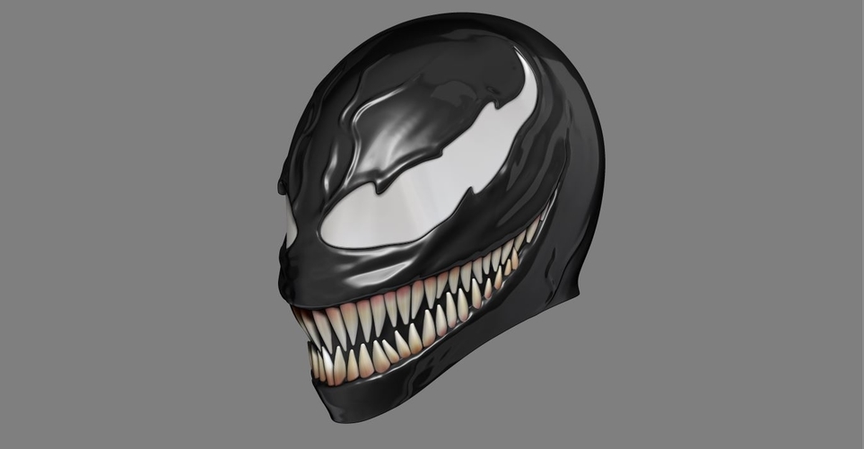 Venom Mask - Helmet for Cosplay  3D Print 219694