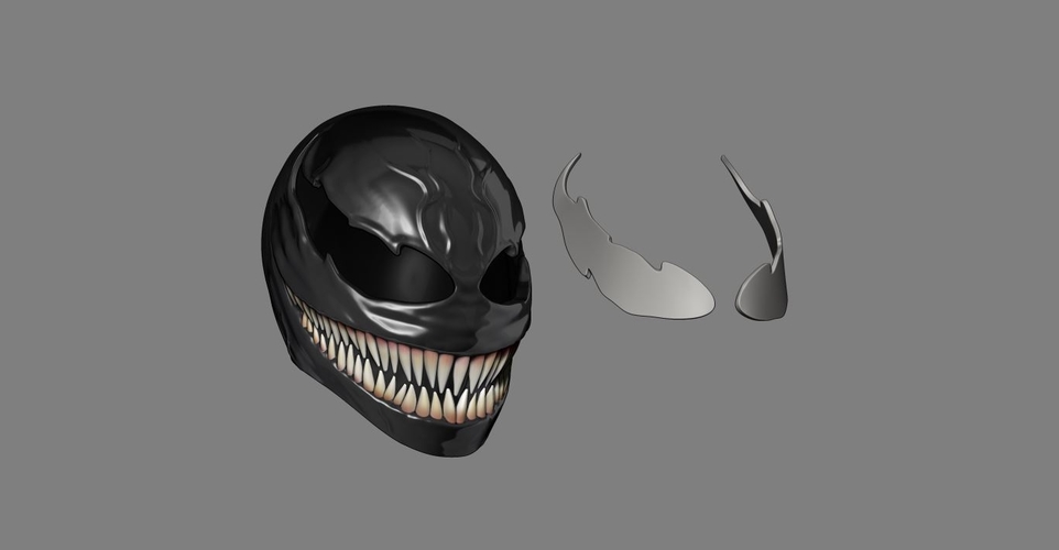 Venom Mask - Helmet for Cosplay  3D Print 219699