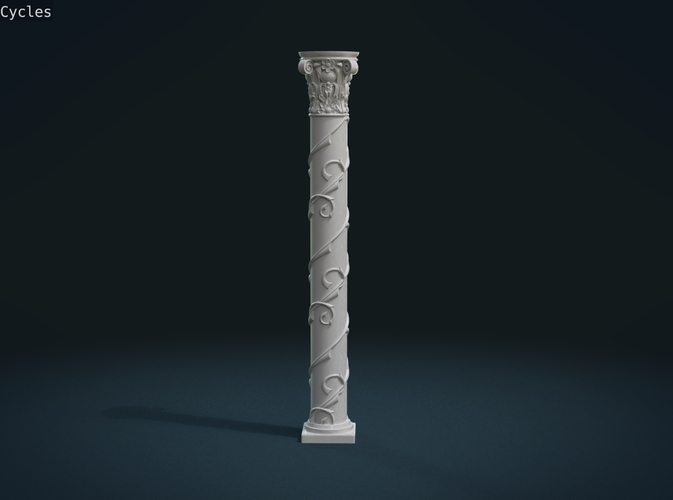 Print ready Column 3D Print 219738