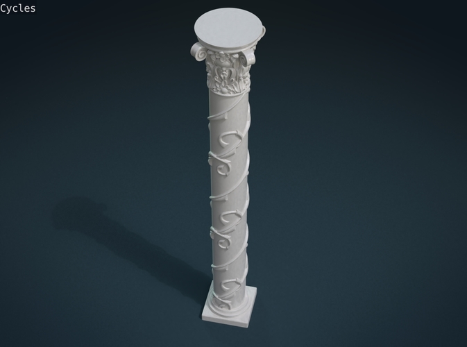 Print ready Column 3D Print 219740