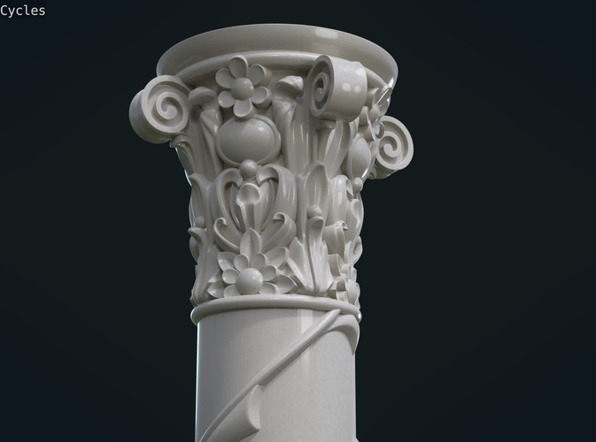 Print ready Column 3D Print 219741