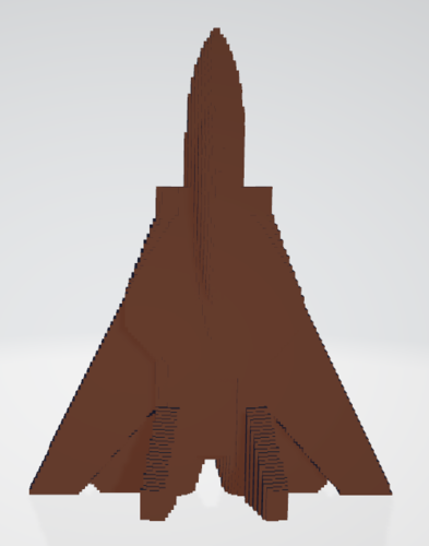 Cubixal Fighter Jet 3D Print 219756