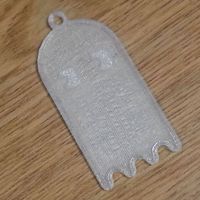 Pacman Ghost Ornament - Thumbnail 2