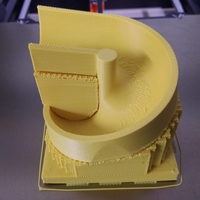 Spiral brick for rolling ball rail like a lego duplo - Thumbnail 1