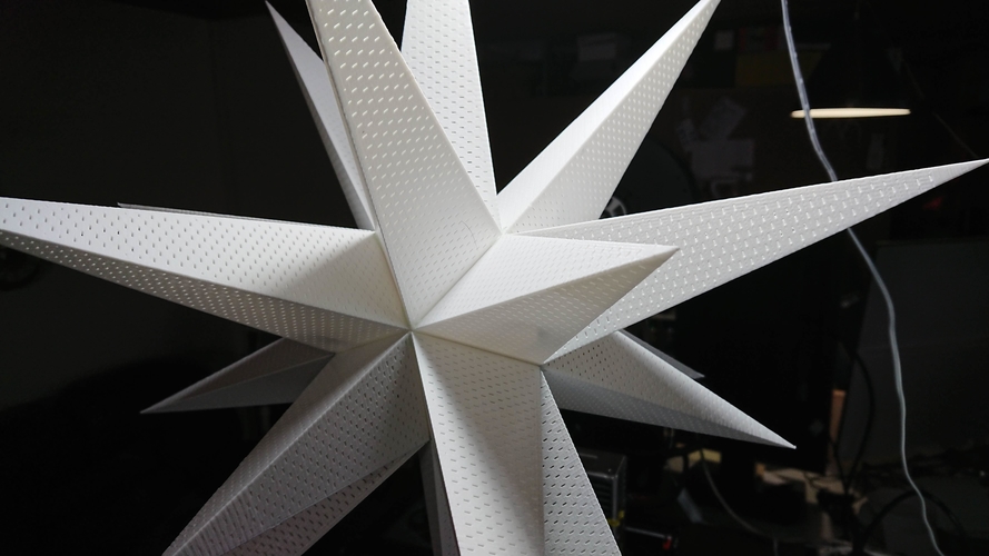 Detachable Ikosaeder Xmas Star 3D Print 219988