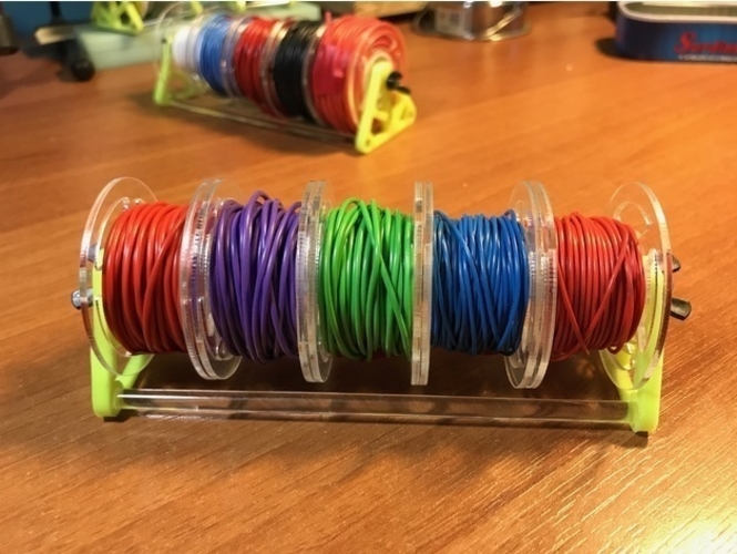 Solder Spool Holder 3D Print 220235