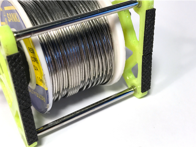 Solder Spool Holder 3D Print 220238