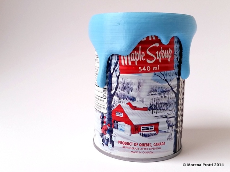 Maple Syrup Can Top - Pencil Holder Decoration