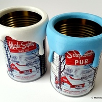 Maple Syrup Can Top - Pencil Holder Decoration - Thumbnail 4