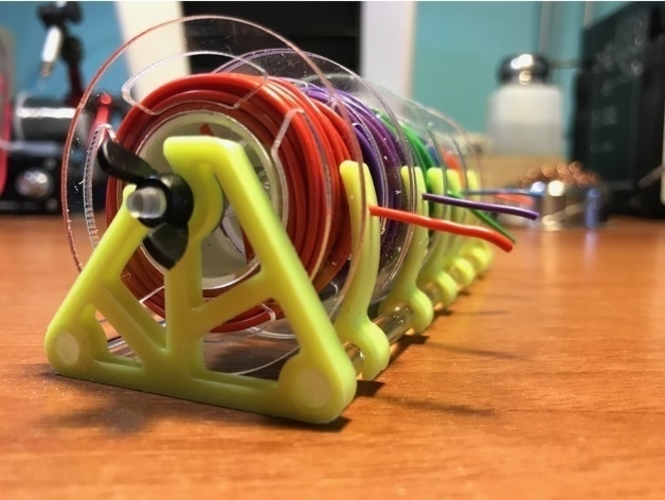 3D Printed Wire Spool holder by perinski