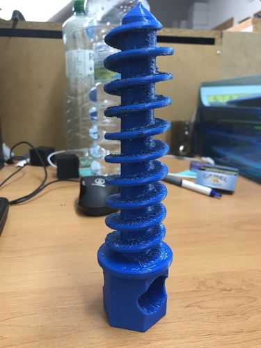 Vrut do země / Earth screw 3D Print 220310