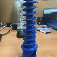 Small Vrut do země / Earth screw 3D Printing 220310