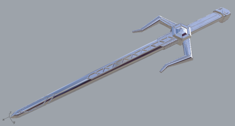 Magna defender Power rangers sword 3D Print 220318