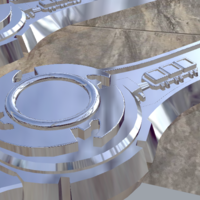 Power rangers ninja steel sword 3D print model - Thumbnail 5