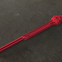 Power rangers ninja steel sword 3D print model - Thumbnail 8