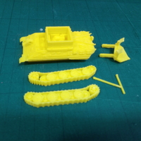Small Bergepanther 3D Printing 220332