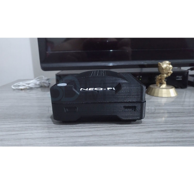 Neo Geo CD Raspberry Pi 2 3 Case NEO-PI 3D print model