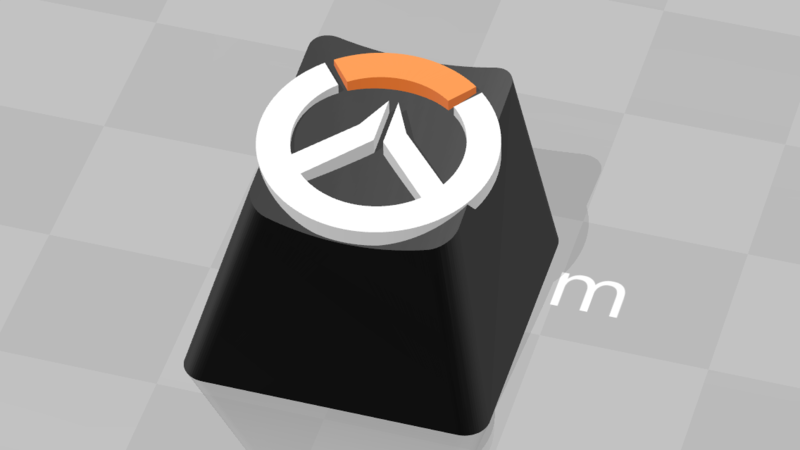 Overwatch Logo Keycap