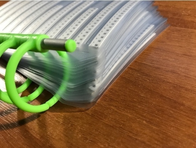 SMD page holder clips 3D Print 220517