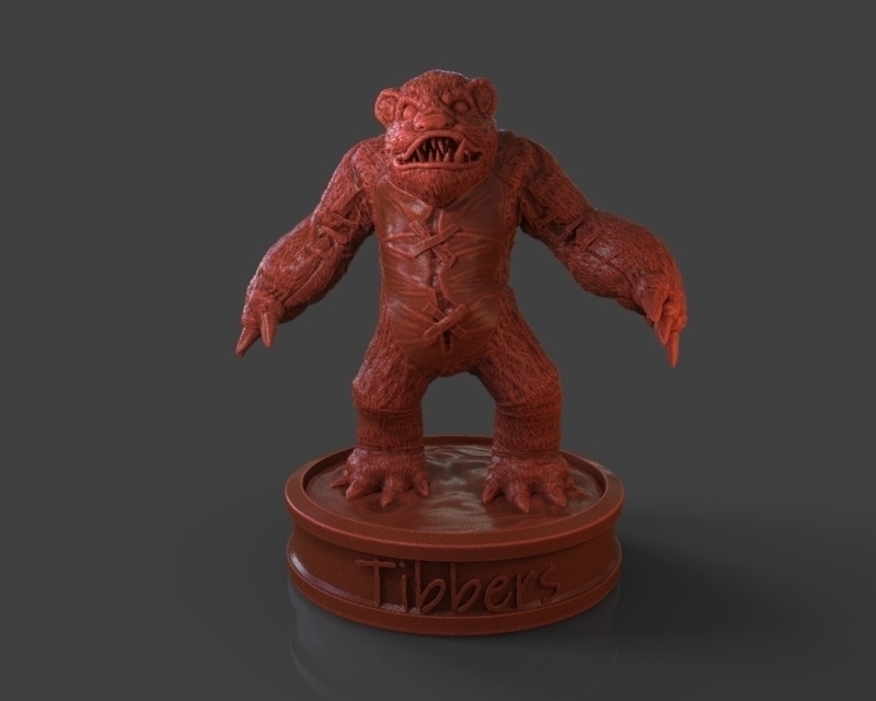 Tibbers 3D Print