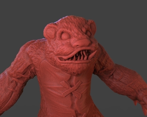 Tibbers 3D Print 3D Print 220544