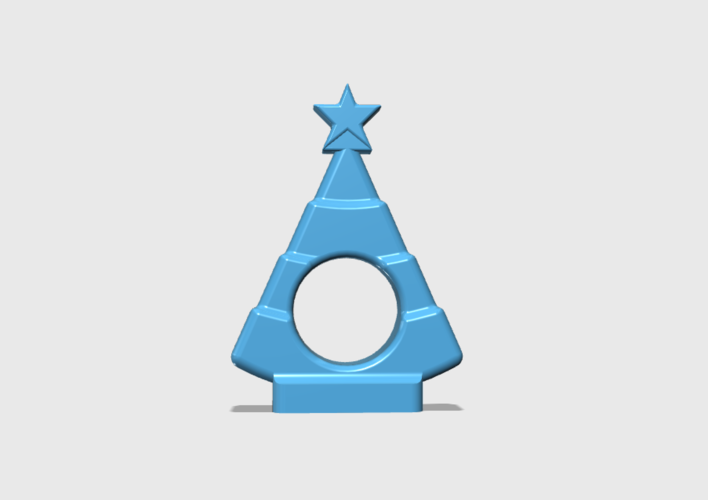 Napkin Holder Christmas Tree 3D Print 220626