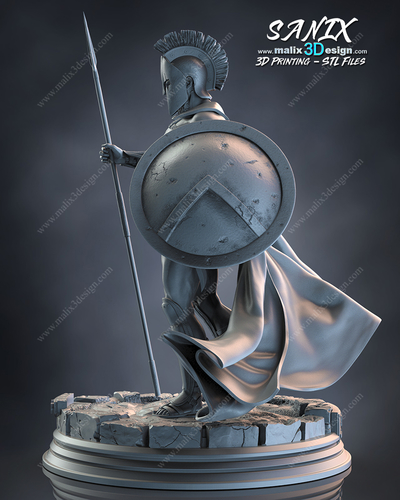 3D Printed Leonidas -300 spartans by Sanix3i | Pinshape