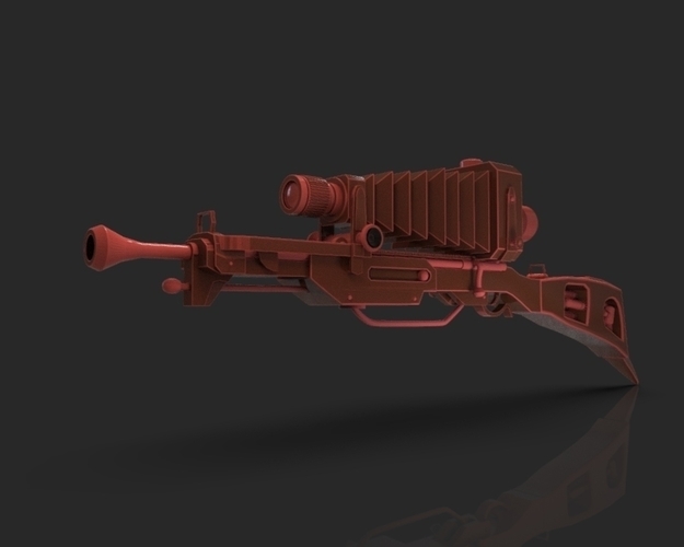 Steampunk Camera Sniper Rifle 3D Print 220682