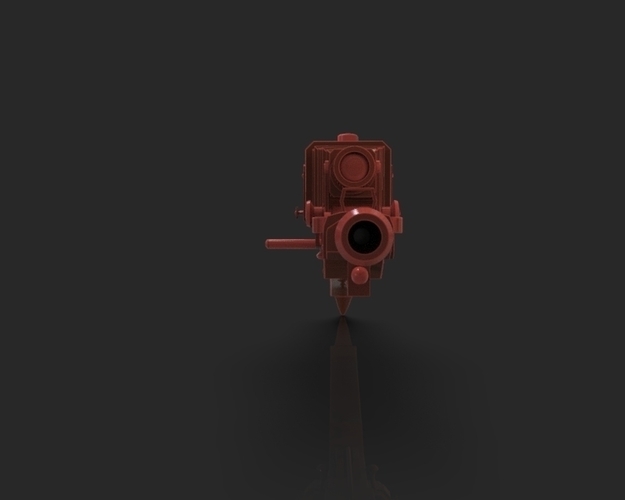 Steampunk Camera Sniper Rifle 3D Print 220683