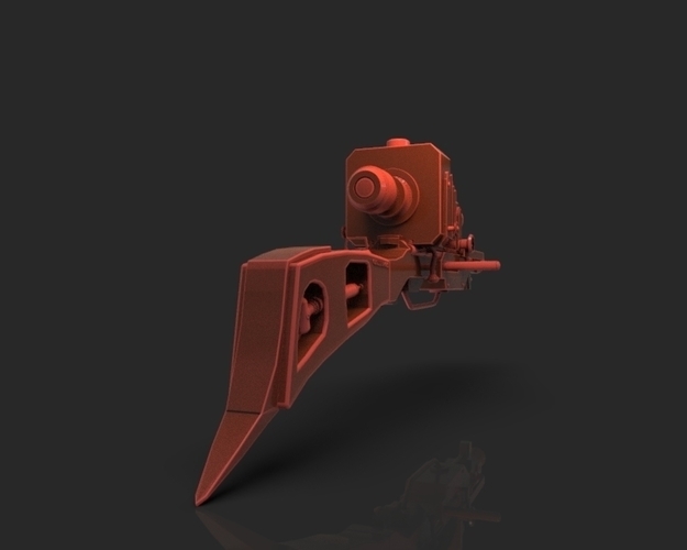 Steampunk Camera Sniper Rifle 3D Print 220687
