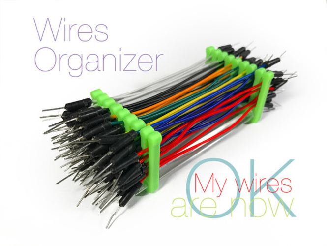 Wires Organizer 3D Print 220722